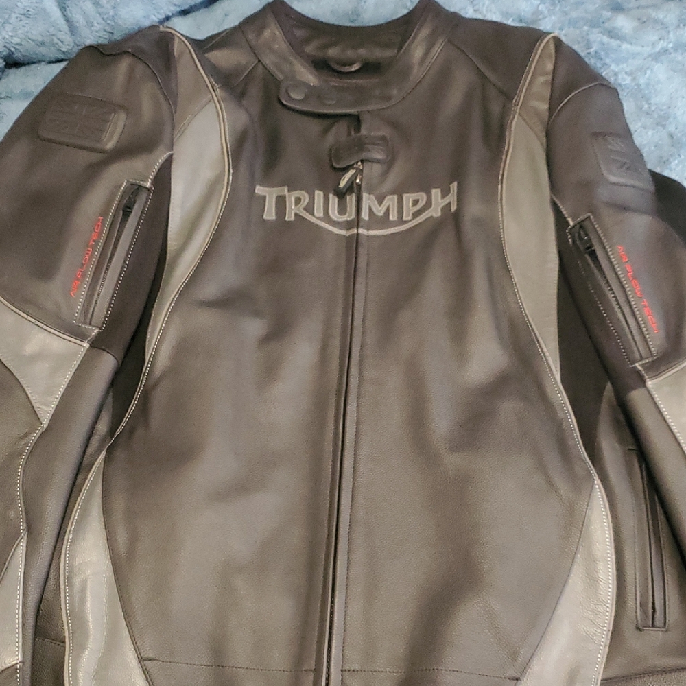 Triumph Black Performance Jacket With Ventilation - image 1